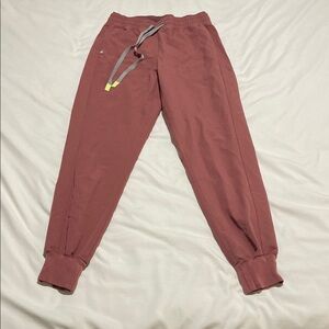 Figs Pink Jogger scrub pants